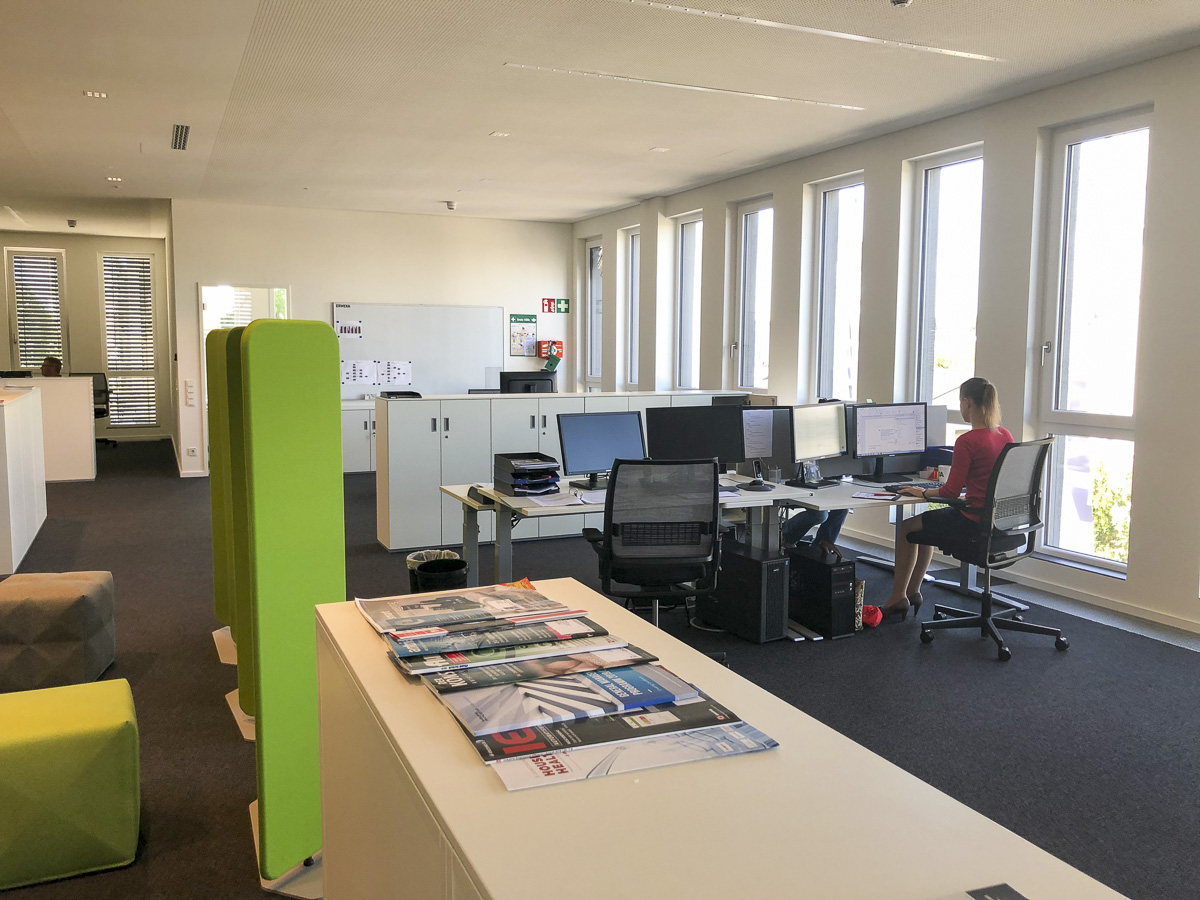 First floor offices in R&D