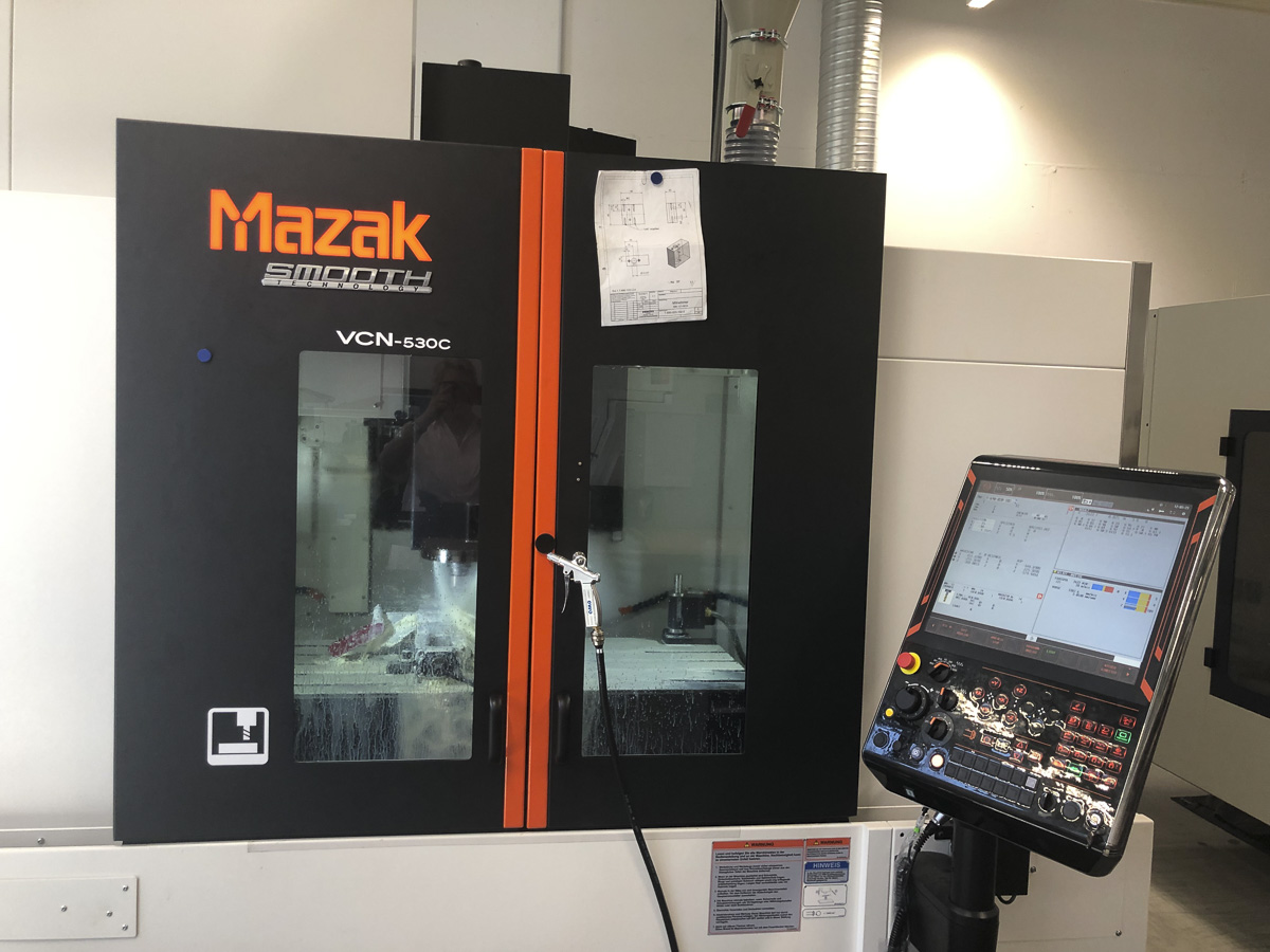 One of several new Mazak Vertical Excel Centers